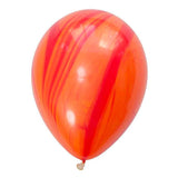 Red & Orange SuperAgate Balloons - The Party Room