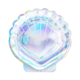 Mermaid Seashell Plates 6pk - The Party Room