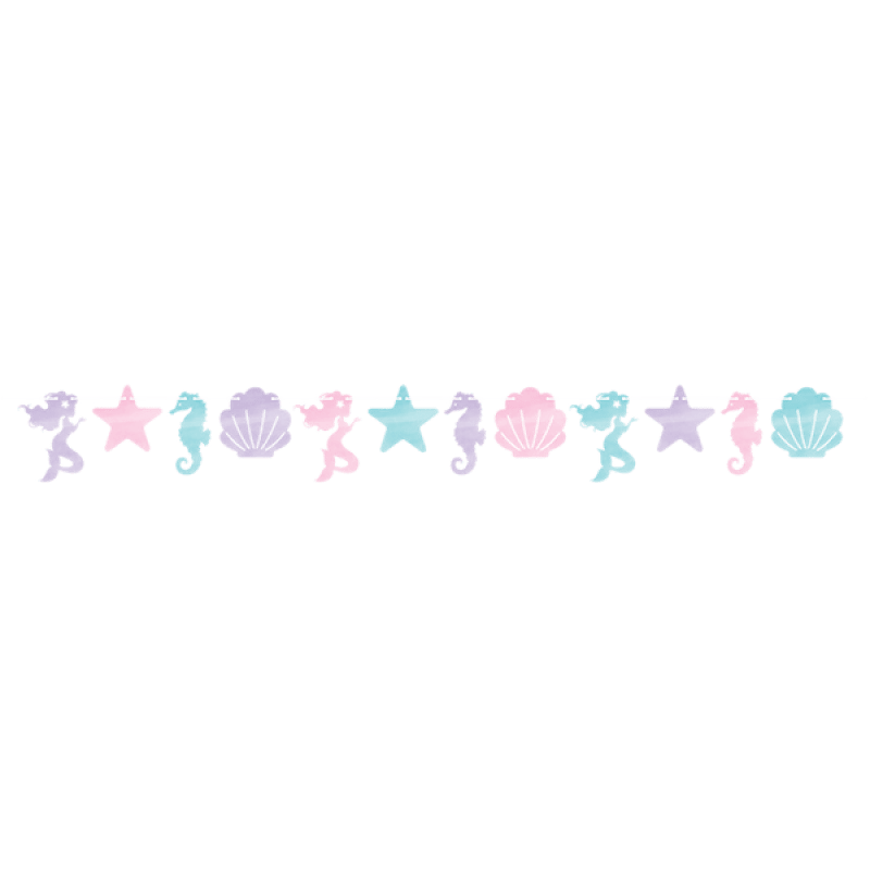 Mermaid Shine Iridescent Garland - The Party Room