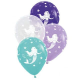 Mermaid Balloons 12pk