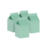Pastel Mint Green Milk Boxes 10pk - The Party Room