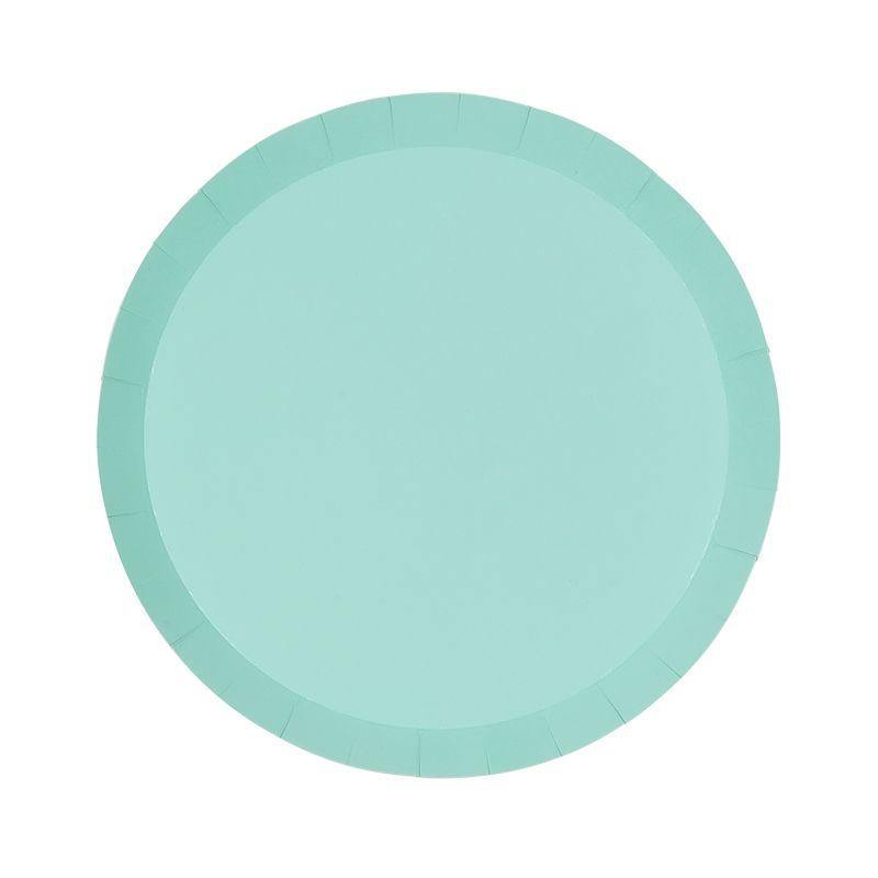 Pastel Mint Green Plates NZ Decorations The Party Room