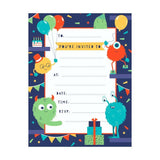 Monster Party Invitations 20pk
