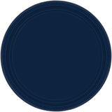 Large Navy Plates (20 Pack) - The Party Room