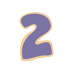 Number 2 Cookie Cutter - The Party Room
