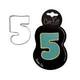 Number 5 Cookie Cutter