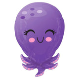 Large Octopus Foil Balloon - The Party Room