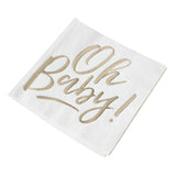 Oh Baby! Baby Shower Napkins - The Party Room