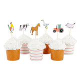 On the Farm Cupcake Decorating Set 24pk - The Party Room