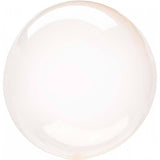 Orange Crystal Clearz Balloons