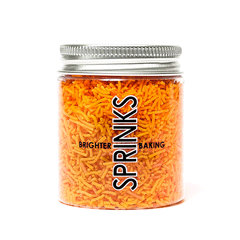 Orange Jimmies Sprinkles - The Party Room