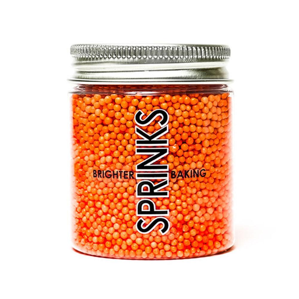 Orange Nonpareils Sprinkles - The Party Room