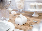 White Favour Boxes 10pk - The Party Room