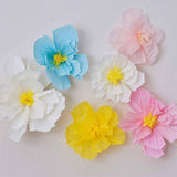 Spring Tissue Paper Flowers 6pk