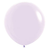 Jumbo 90cm Pastel Purple Balloons