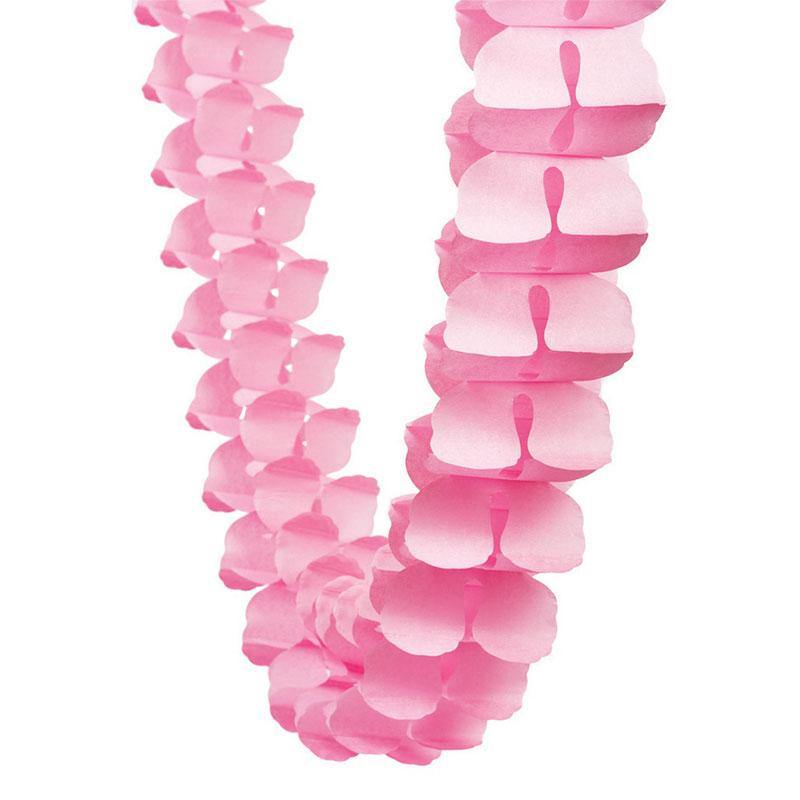 Pink Garlin Pastel Pink Honeycomb Garland NZ | The Party Room