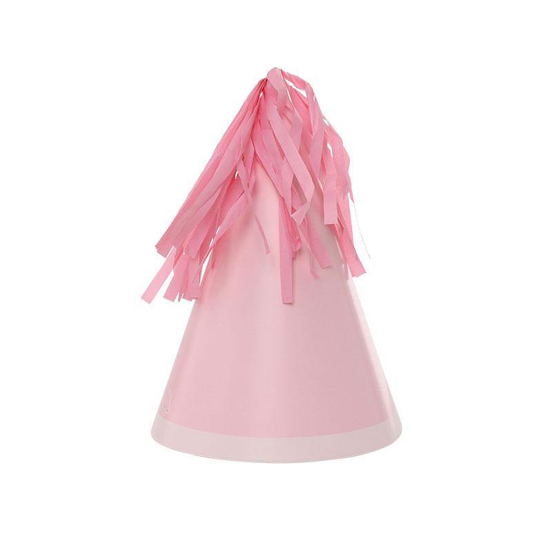 Pastel Pink Party Hats - The Party Room