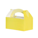 Pastel Yellow Lunch Boxes (5 Pack) - The Party Room