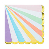 Pastel Stripes Napkins - The Party Room
