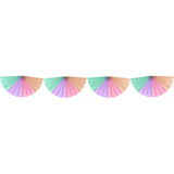 Pastel Pinks Fan Garland - The Party Room