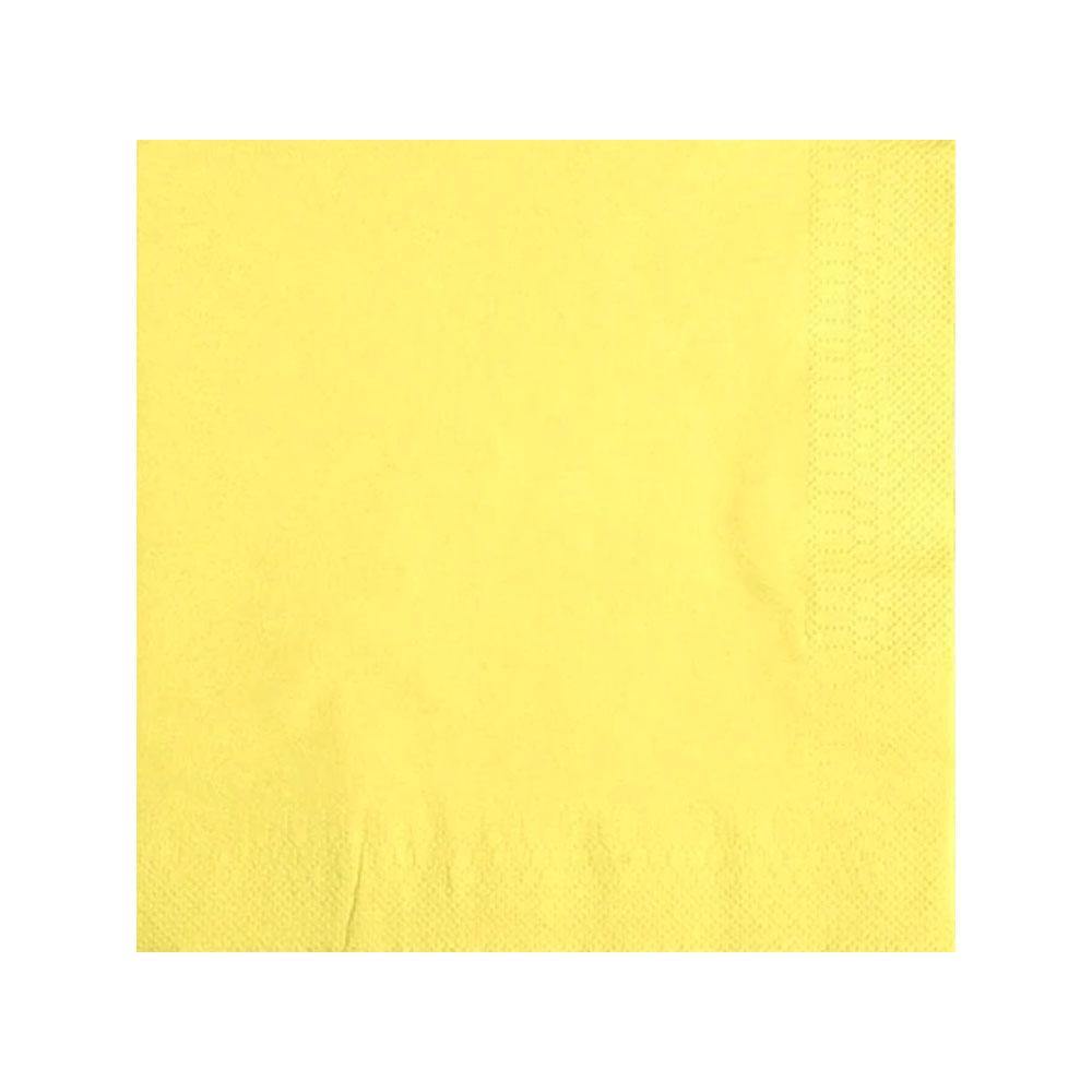 Pastel Yellow Napkins - The Party Room