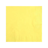 Pastel Yellow Napkins - The Party Room