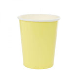 Pastel Yellow Cups (10 Pack) - The Party Room