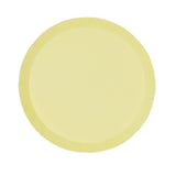 Pastel Yellow Plates - The Party Room