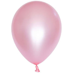 Satin Pearl Pink Balloons - The Party Room