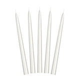 Metallic Pearl Taper Dinner Candles 10pk - The Party Room
