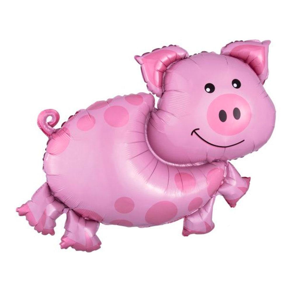 Pig Foil Balloon - The Party Room
