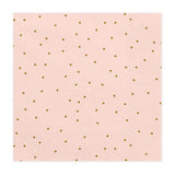 Pink & Gold Dot Napkins 20pk