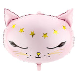 Pink Cat Foil Balloon - The Party Room