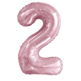 Pink Giant Foil Number Balloon - 2