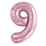 Pink Giant Foil Number Balloon - 9