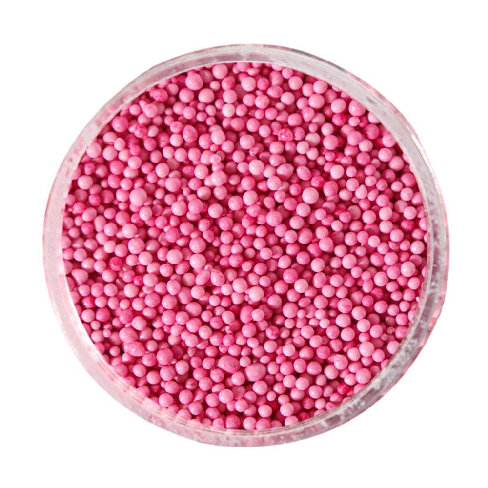Pink Nonpareils Sprinkles - The Party Room