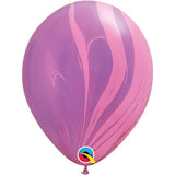 Pink & Violet SuperAgate Balloons - The Party Room
