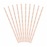 Light Pink Straws - The Party Room