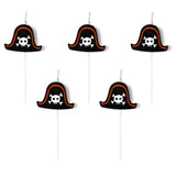 Pirate Birthday Candles 5pk