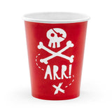 Pirate Cups 6pk - The Party Room