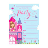 Princess Party Invitations 20pk