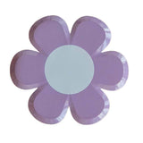 Purple Daisy Plates 8pk