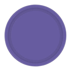 Purple Plates 20pk - The Party Room