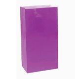 Purple Treat Bags 12pk