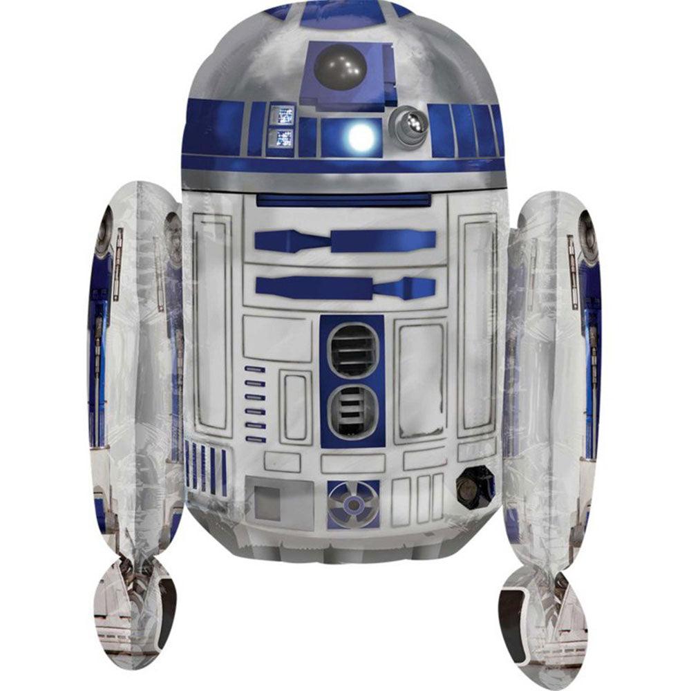 Large R2D2 Star Wars Foil Balloon - The Party Room