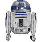 Large R2D2 Star Wars Foil Balloon - The Party Room