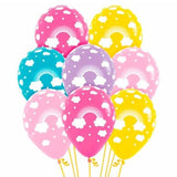 Rainbow Balloons (12 Pack) - The Party Room