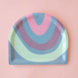 Rainbow Bloom Plates - The Party Room