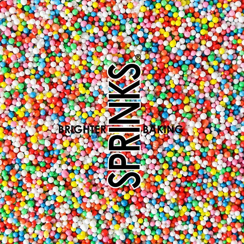 Rainbow Nonpareils Sprinkles - The Party Room