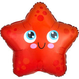 Starfish Foil Balloon - The Party Room